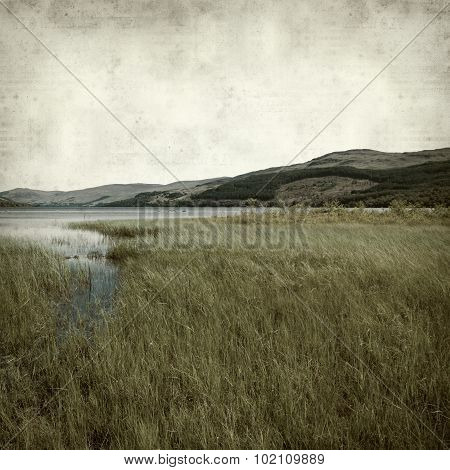 Textured Old Paper Background With