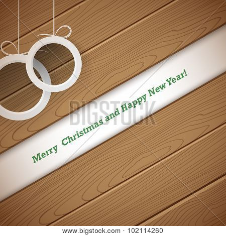 Vector Wooden Texture Background Newy