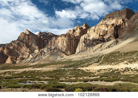 Mountain View From Zanskar Trek, Ladakh