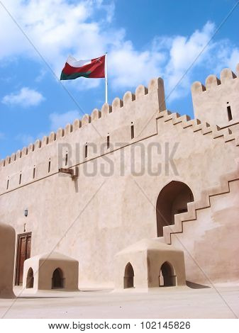 Al Hazm Fort in Oman in Oman