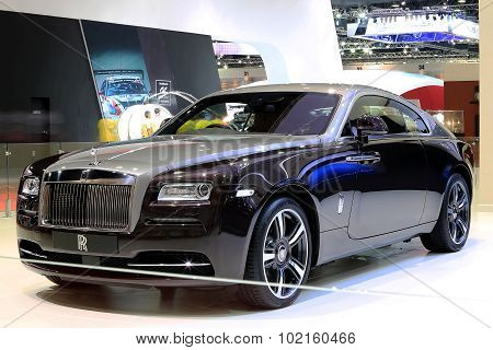 Black Rolls Royce Luxury Car