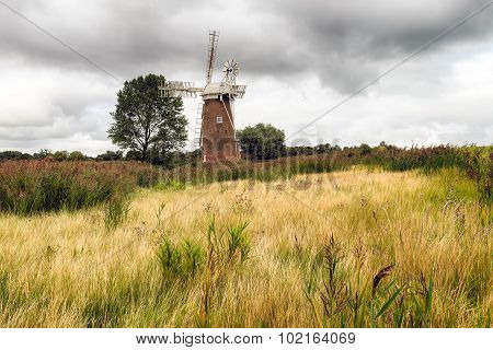 Hardley Windmill In Norfolk