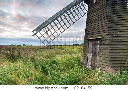Herringfleet Windmill At Dusk