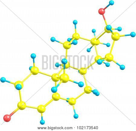 Molecule Of Testosterone