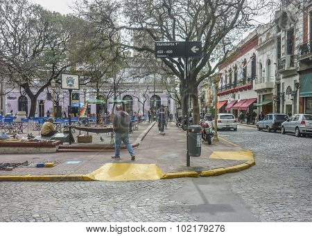 Traditional Fair In San Telmo Buenos Aires