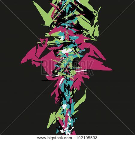 Vector abstract texture. Bright pattern.