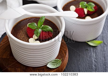 Chocolate pots de creme