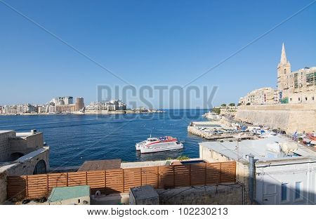 Sliema Skyline And Ferry