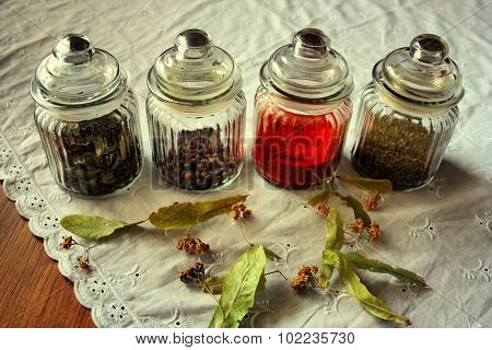exotic spices and exotic tea