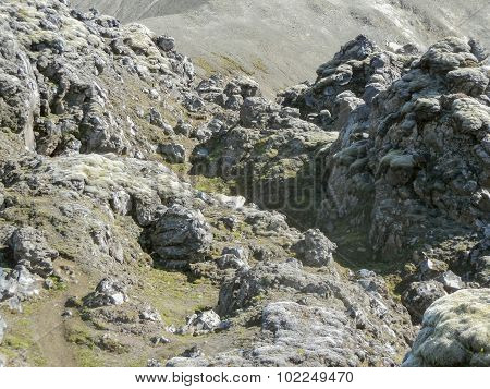 Rock Formation In Iceland