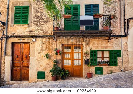 Typical House View In Valldemossa