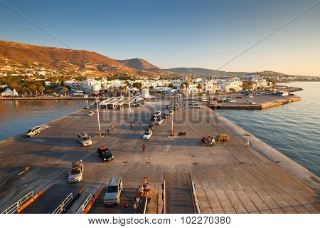 Parikia on Paros island.