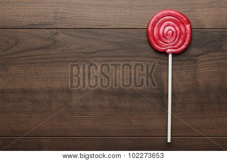 red lollipop