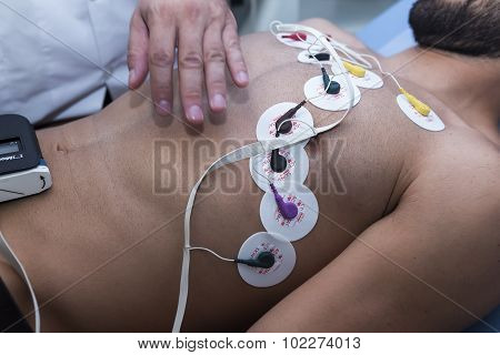 Miguel Angelo Leonardo Vitor Football Player Of Paok While Going Through Medical Tests In Thessaloni