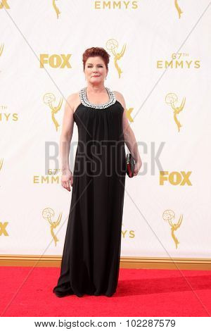 LOS ANGELES - SEP 20:  Kate Mulgrew at the Primetime Emmy Awards Arrivals at the Microsoft Theater on September 20, 2015 in Los Angeles, CA