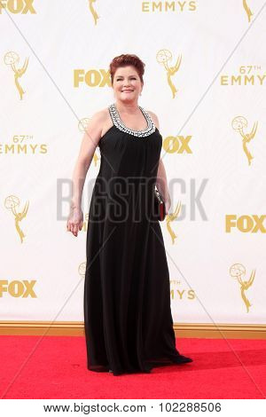 LOS ANGELES - SEP 20:  Kate Mulgrew at the Primetime Emmy Awards Arrivals at the Microsoft Theater on September 20, 2015 in Los Angeles, CA