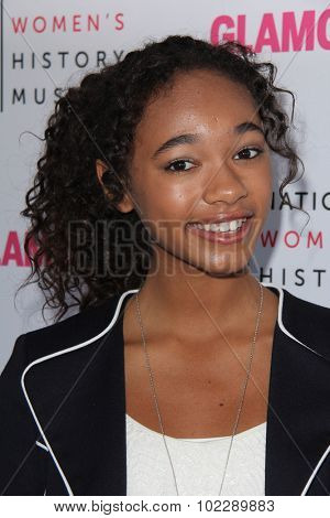 LOS ANGELES - SEP 19:  Chandler Kinney at the 4th Annual Women Making History Brunch at the Skiirball Cultural Center on September 19, 2015 in Los Angeles, CA