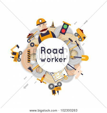 Road worker