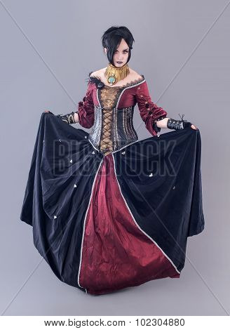 Dark gothic woman