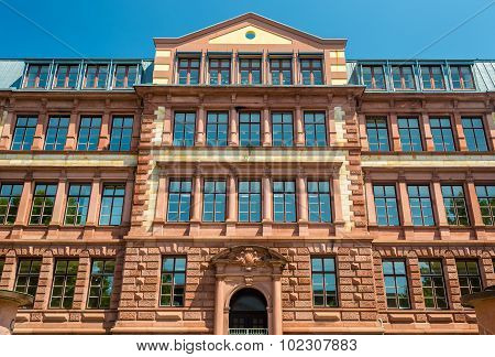 Eberhard Gothein School Building In Mannheim - Germany