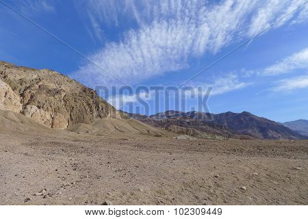 Cirrocumulus Cloud Over Death Valley