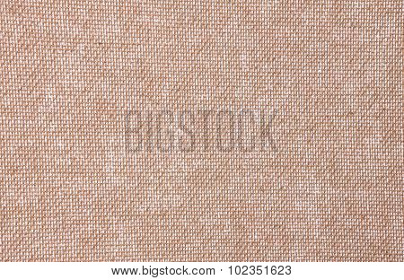 Texture Surface Of Natural Brown Canvas