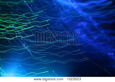Fond bleu électrique