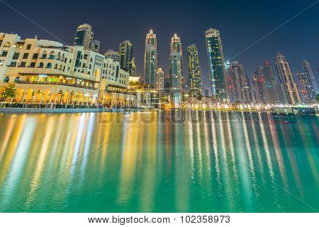 Dubai - JANUARY 9, 2015: Soul Al Bahar on January 9 in UAE, Dubai. Soul Al Bahar area is popular with tourists
