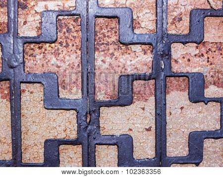 Metal background.