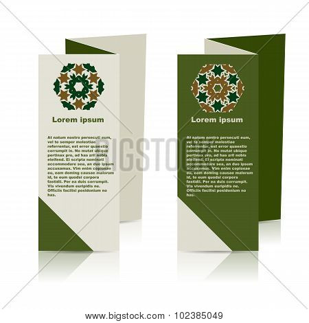 Vector Brochure Layout Design Template