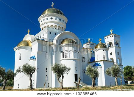 Orthodox Church Of Saint Jovan Vladimir In Bar, Montenegro
