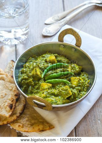 Palak Paneer (indian Cuisine)