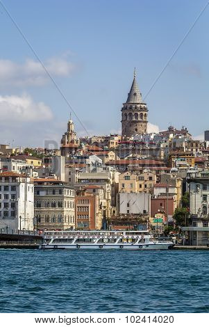 View Of  Istanbul Beyoglu Area