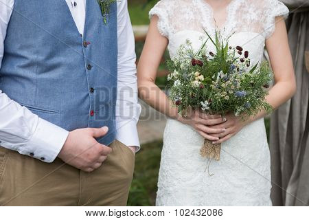Beautiful wedding bouquet