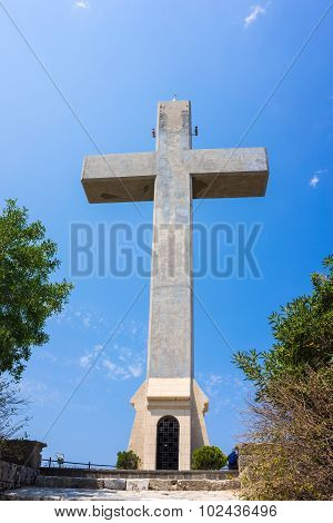 Cross At Filerimos Rhodes