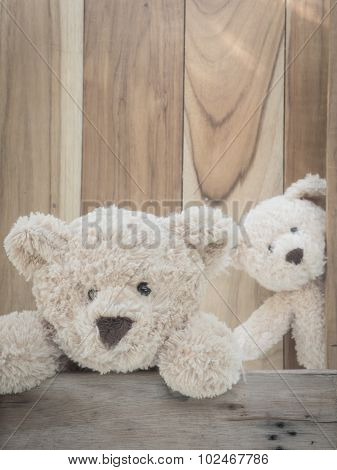 Teddybears playing