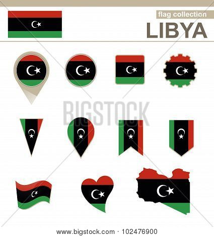 Libya Flag Collection