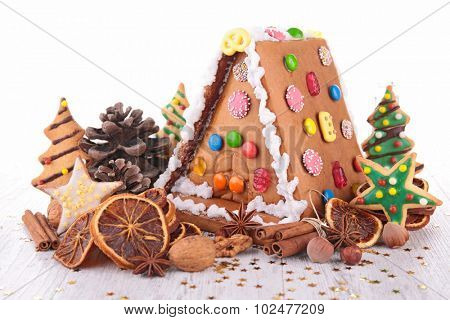 gingerbread house