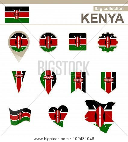 Kenya Flag Collection