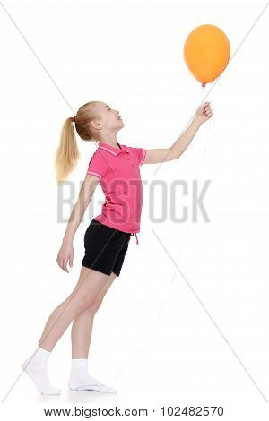 Girl with a balloon
