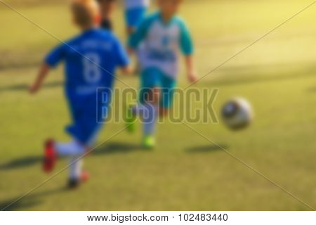Kids Playing Soccer