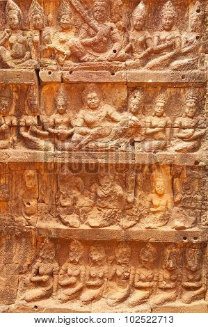 Terrace Of The Leper King, Angkor Wat, Cambodia