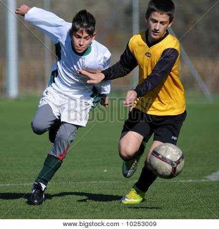 Kaposvar - Pecs U13 fodboldkamp