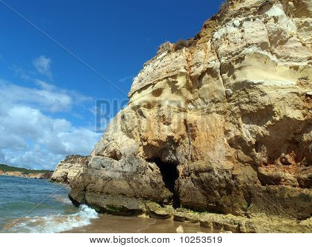 pastoral Praia de Rocha sahil kısmında