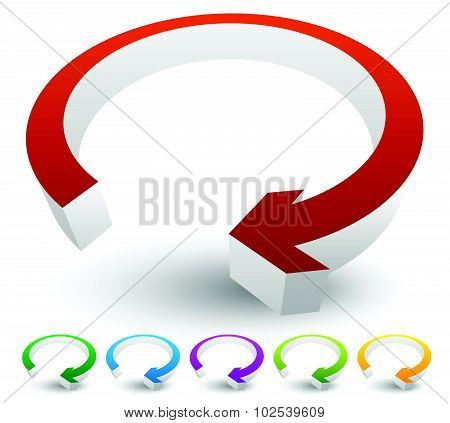 Circular, Loop, Refresh, Vector, Cycle, Clockwise, Right, Arrow, Circle, Graphics, Shape, Modern, Ci