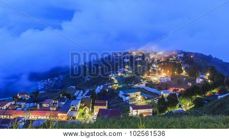 Cloud Sea At Chingjing, Nantou, Taiwan