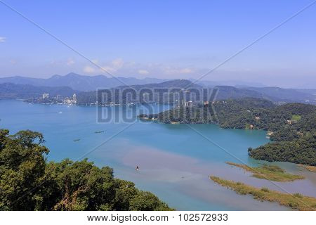 The Famous Sunmoon Lake At Taiwan