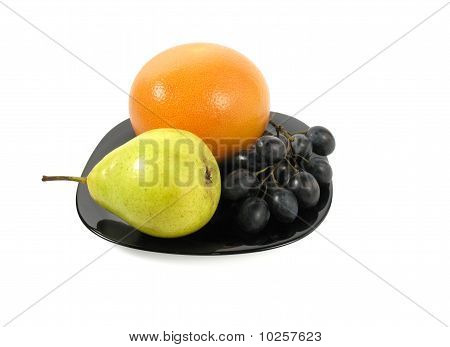 Frutas en plato