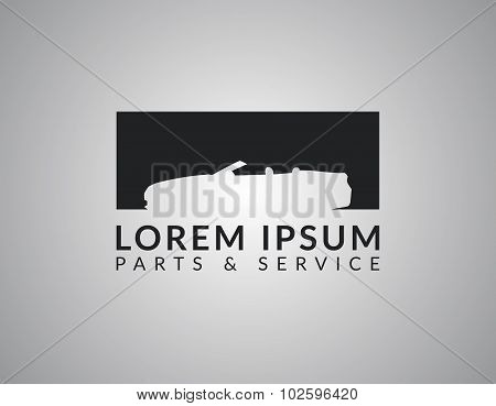 Vector Car Logo Design Template.