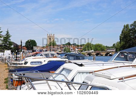 Boats on the River, Henley on Thames.